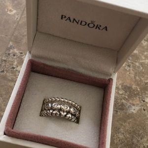 ✨Sterling silver PANDORA rings!✨